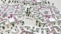 Illustration: Ausschnitt Stadtmodell 