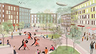 Illustration: Perspektive Platz